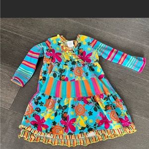 Girls darling velvet boutique dress-Size 3